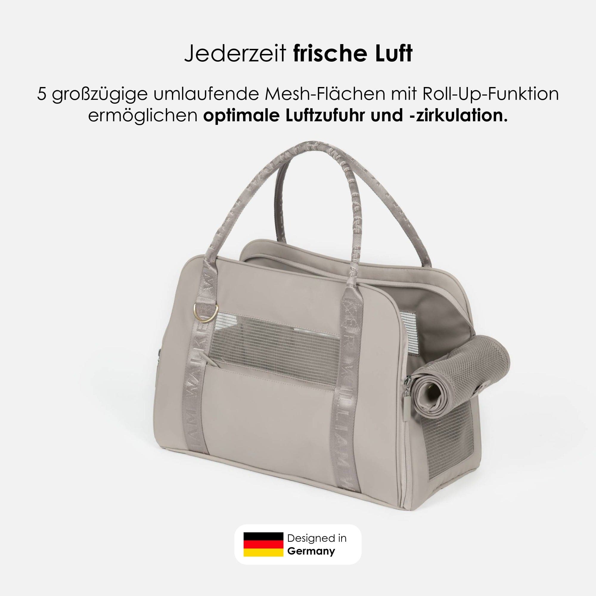 William Walker Hundetragetasche fürs Flugzeug Cloud Summit