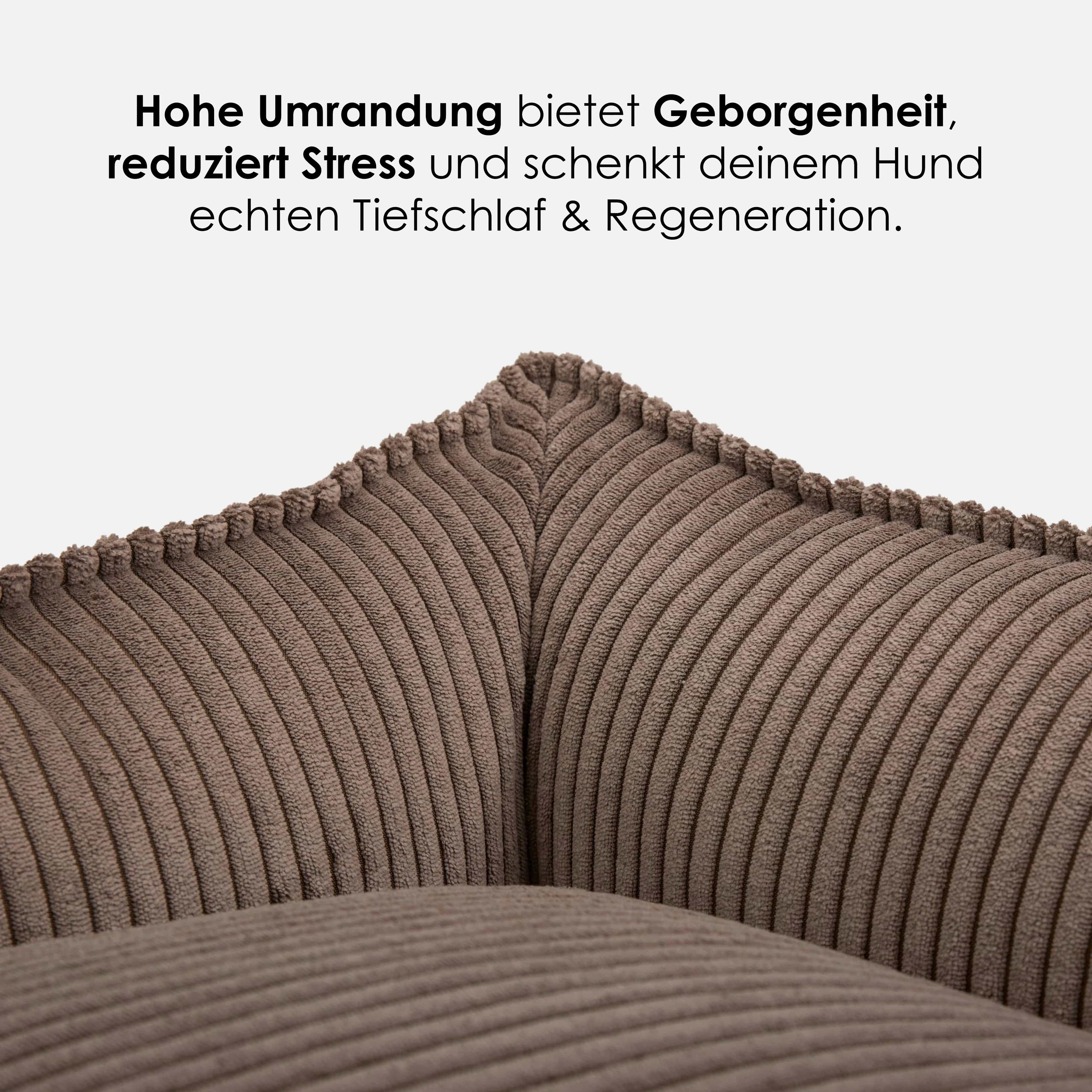 William Walker Orthopädisches Hundebett Cord