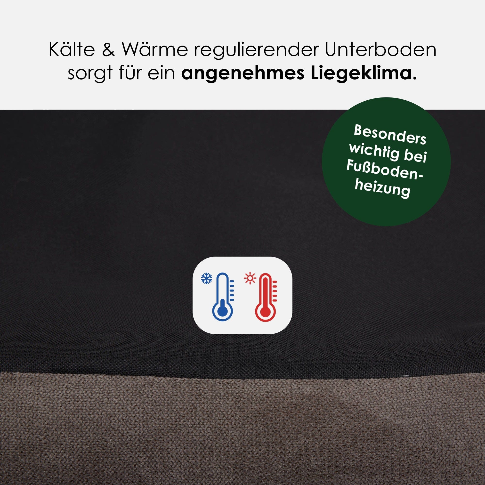 William Walker Orthopädisches Hundebett Plain