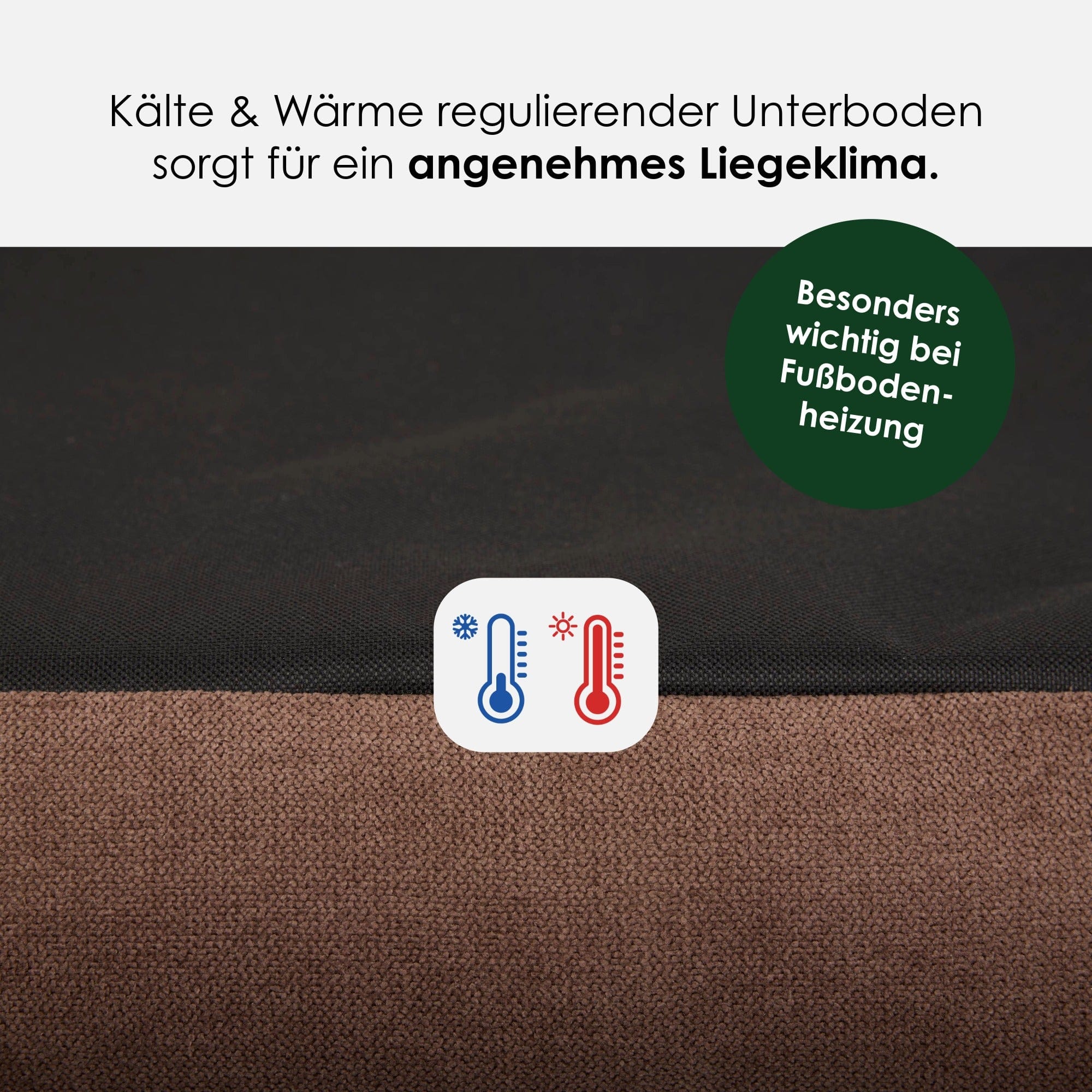 William Walker Orthopädisches Hundebett Plain