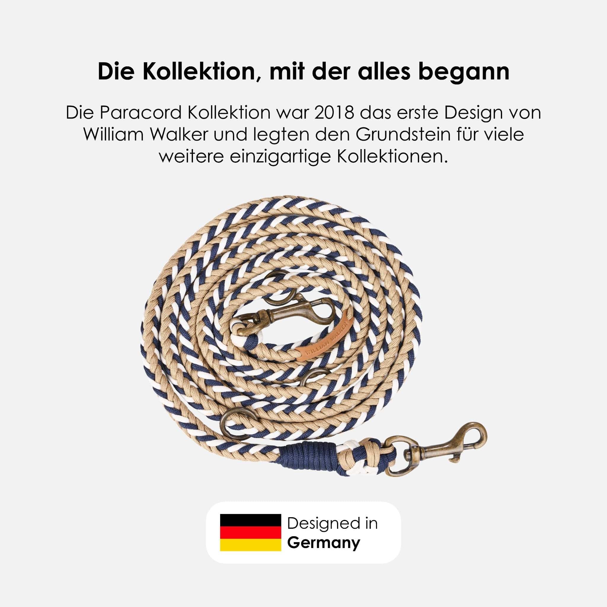 William Walker Paracord Hundeleine Hanseatic // Limited