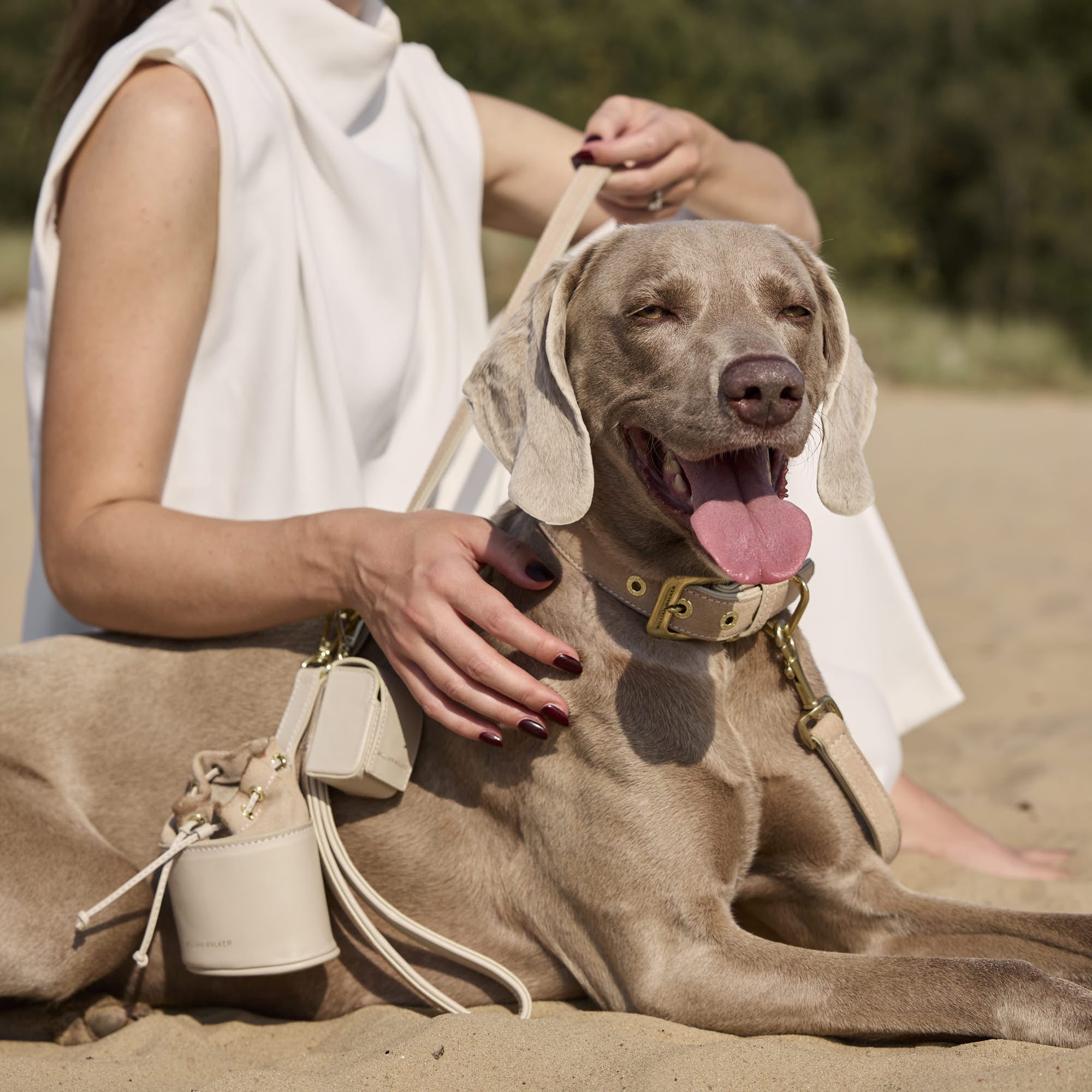 William Walker Kotbeutelspender Almond (Beige)