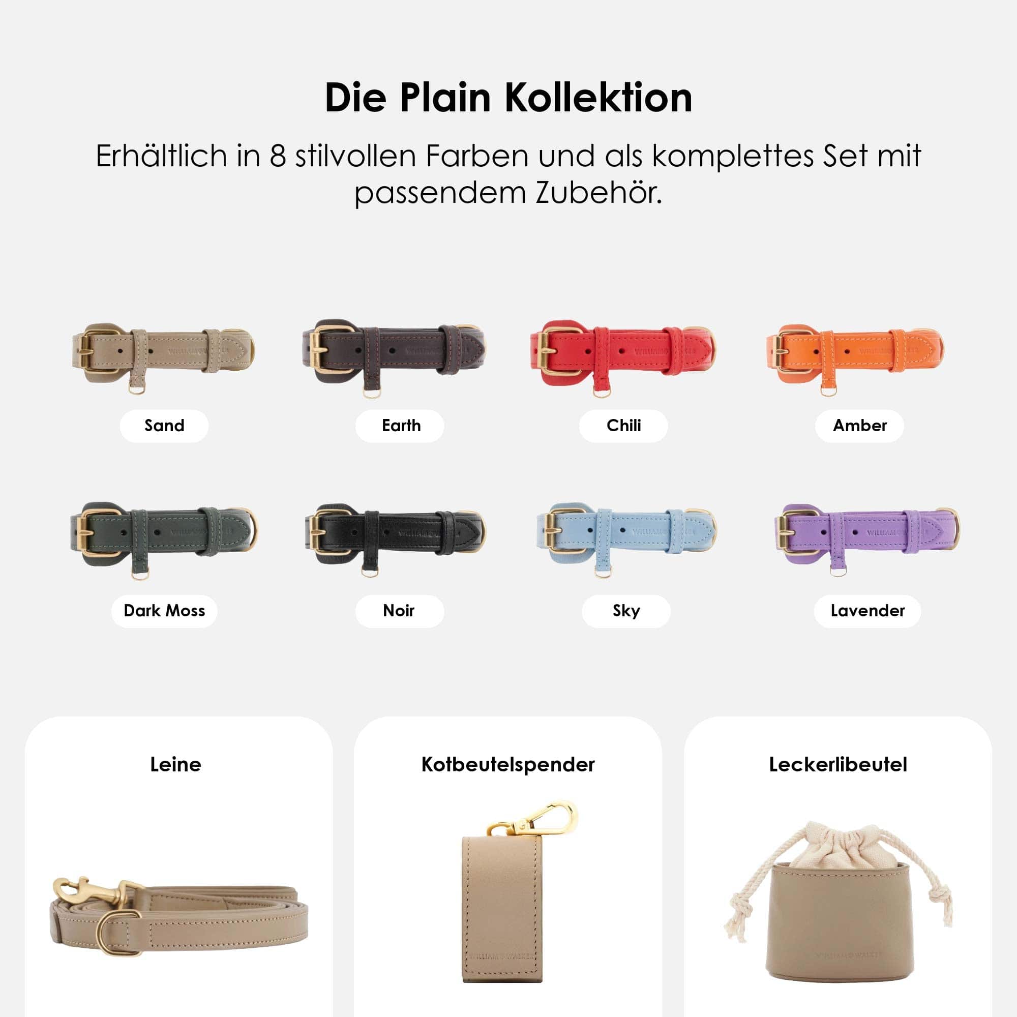 William Walker Premium Walking Set aus Leder - Sommer Angebot