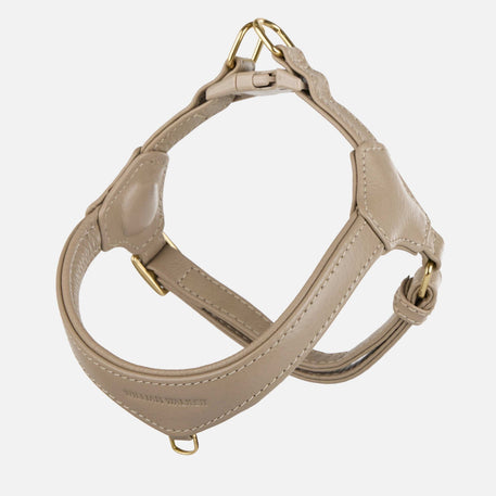 William Walker Arnés de Cuero Step-In Pico para Perros Pequeños Sand (Beige) / 1