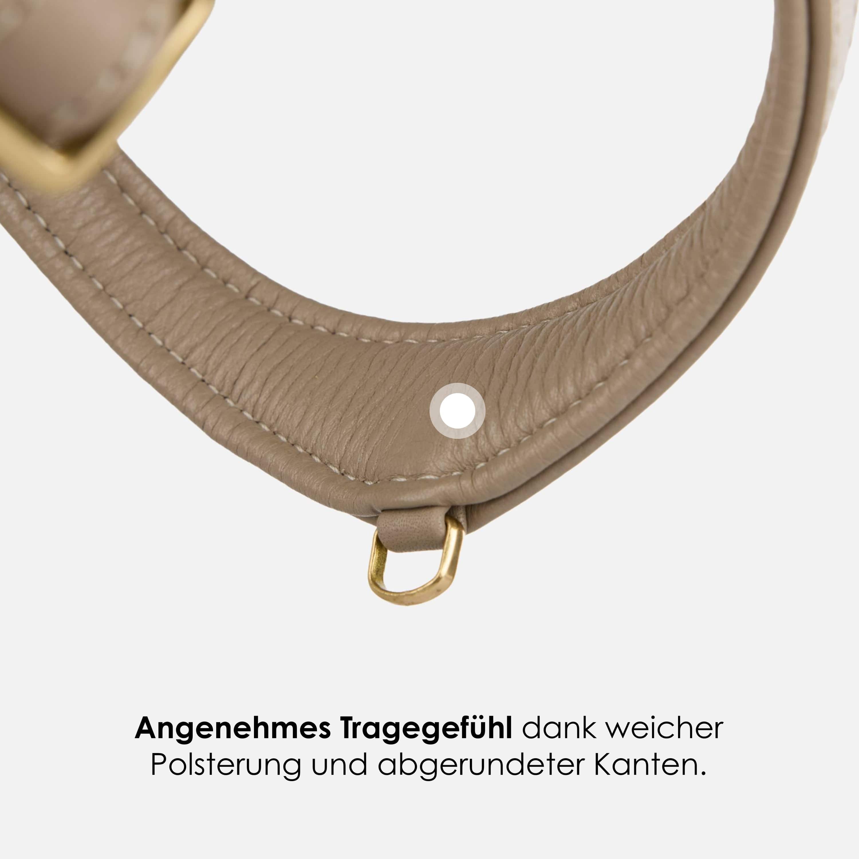 William Walker Step-In Leder Geschirr Pico für kleine Hunde