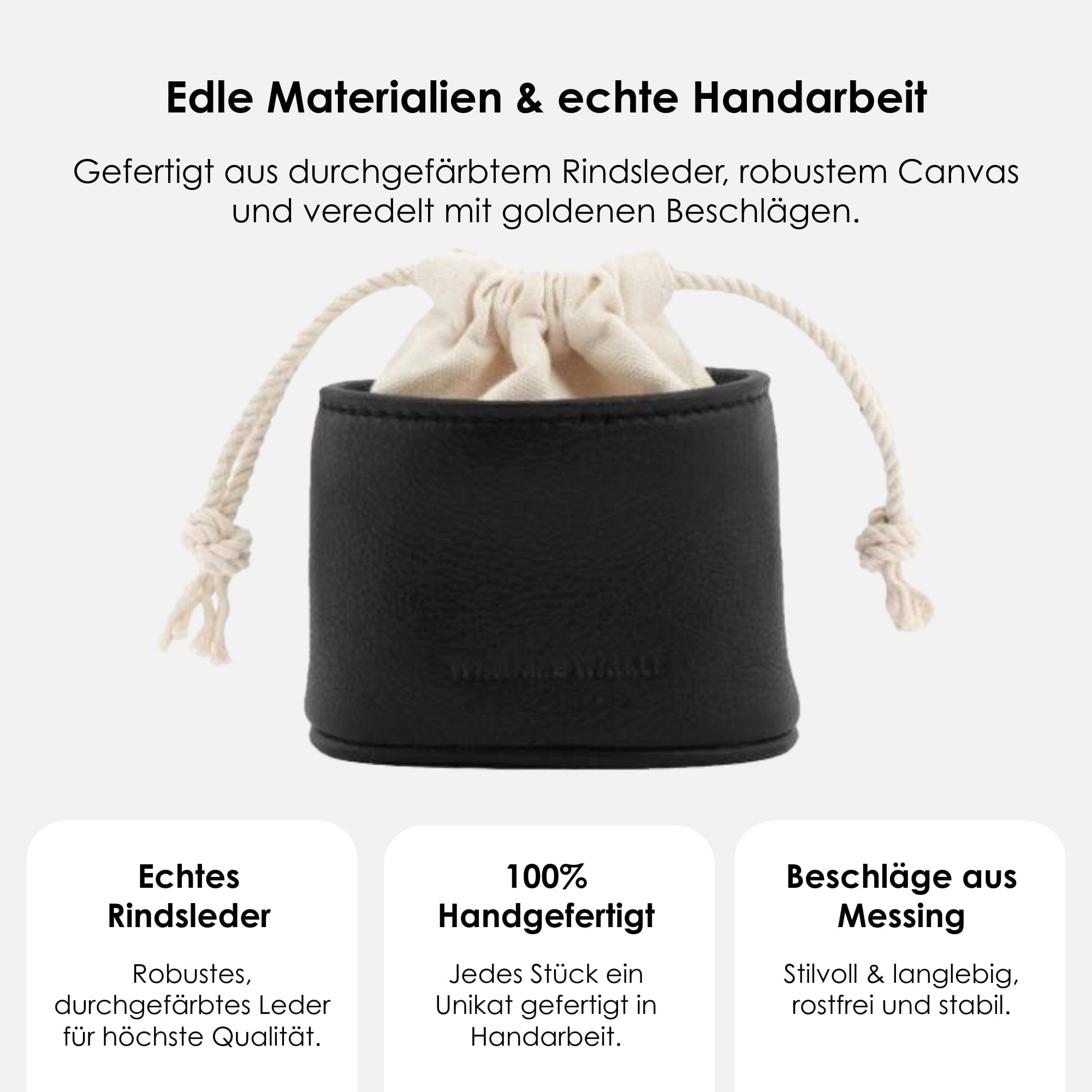 William Walker Leckerlibeutel Noir (Schwarz)