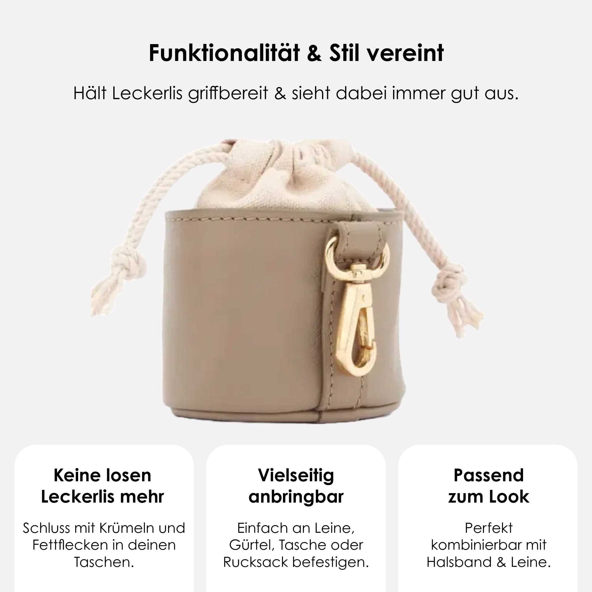 William Walker Leckerlibeutel Sand (Beige)