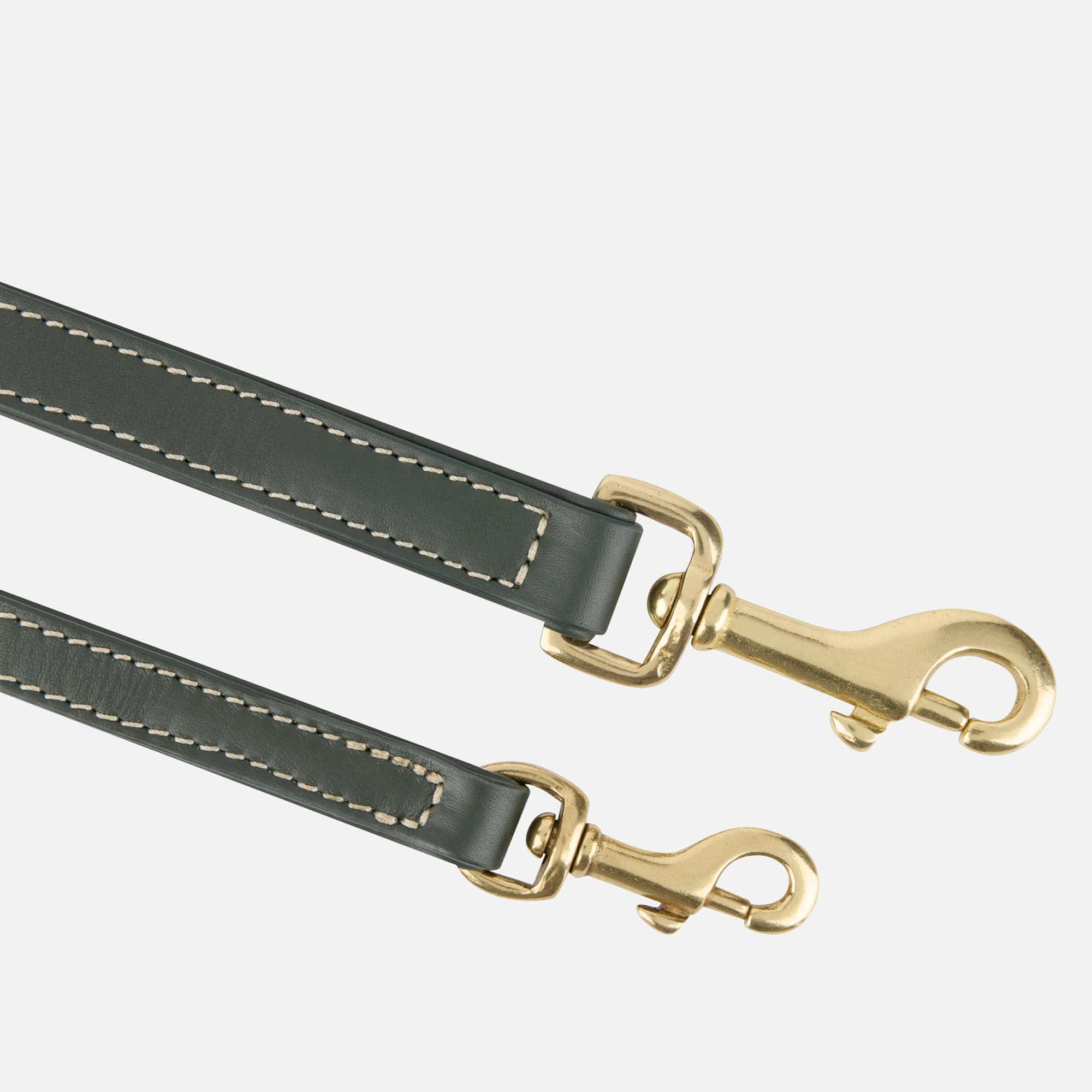 William Walker Hochwertige Glattleder Hundeleine Forest