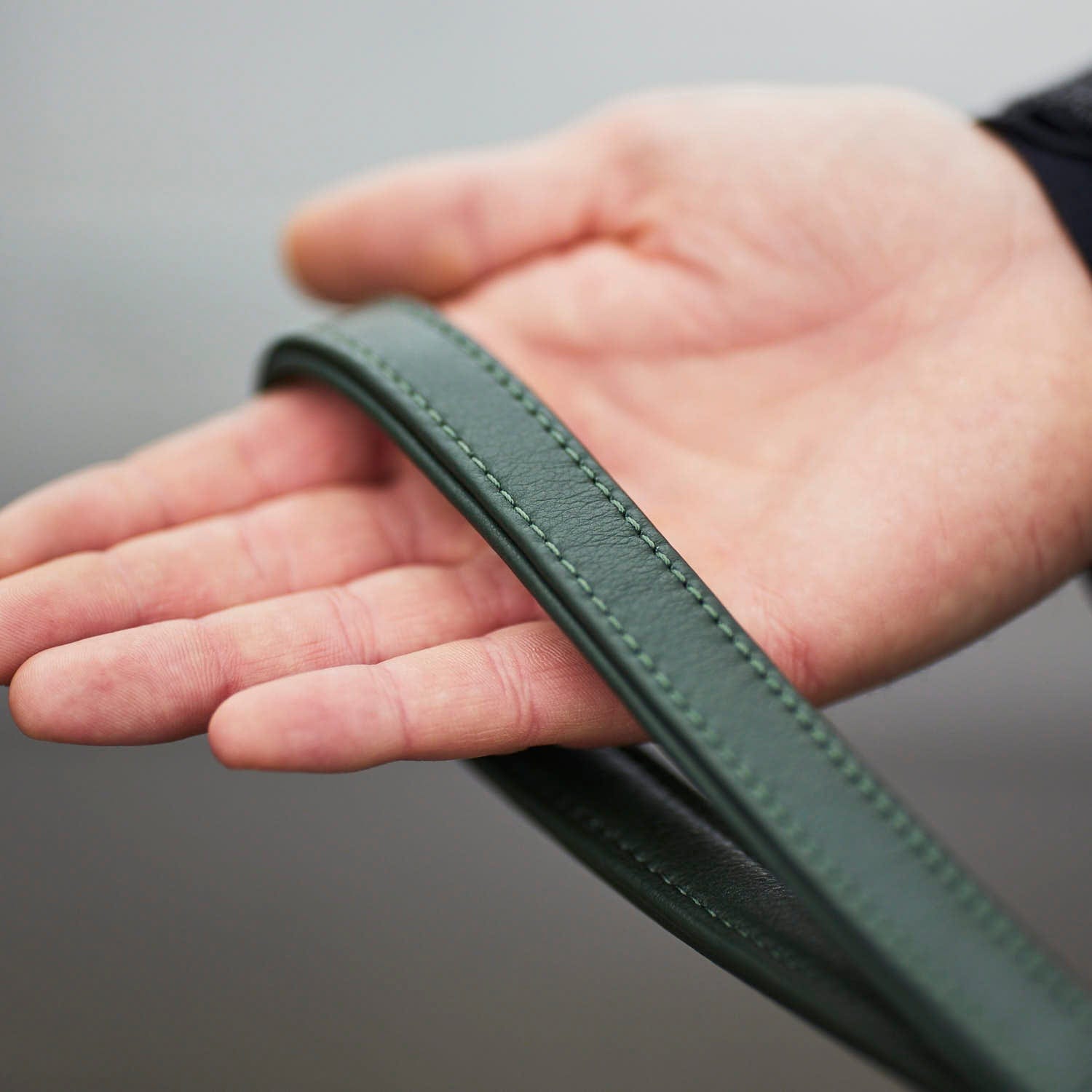 William Walker Hundeleine Dark Moss