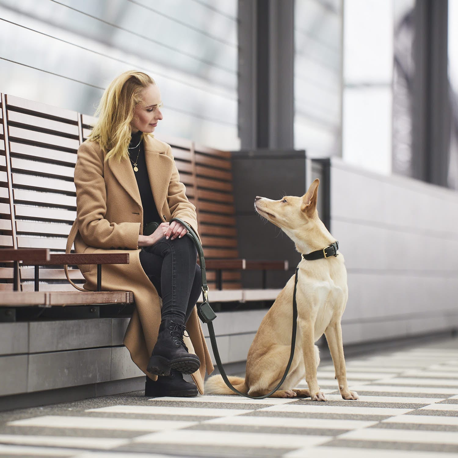 William Walker Leckerlibeutel Dark Moss