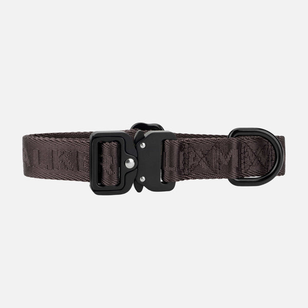 Collar para perros Jacquard Nylon Earth (marrón)