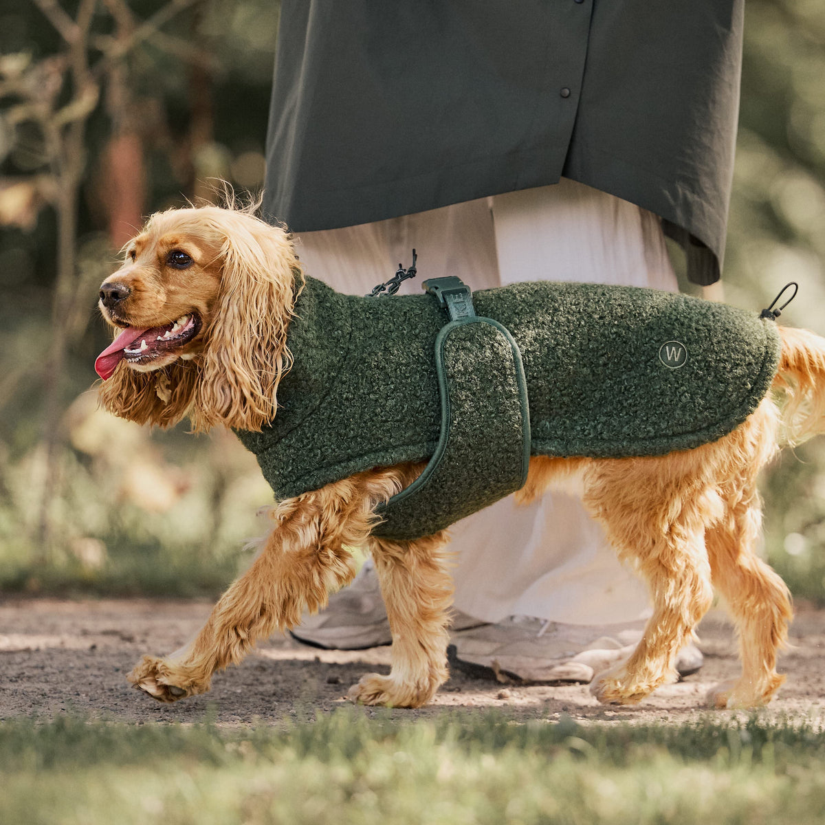 William Walker Gemütlicher Fleece Hundemantel Cozy