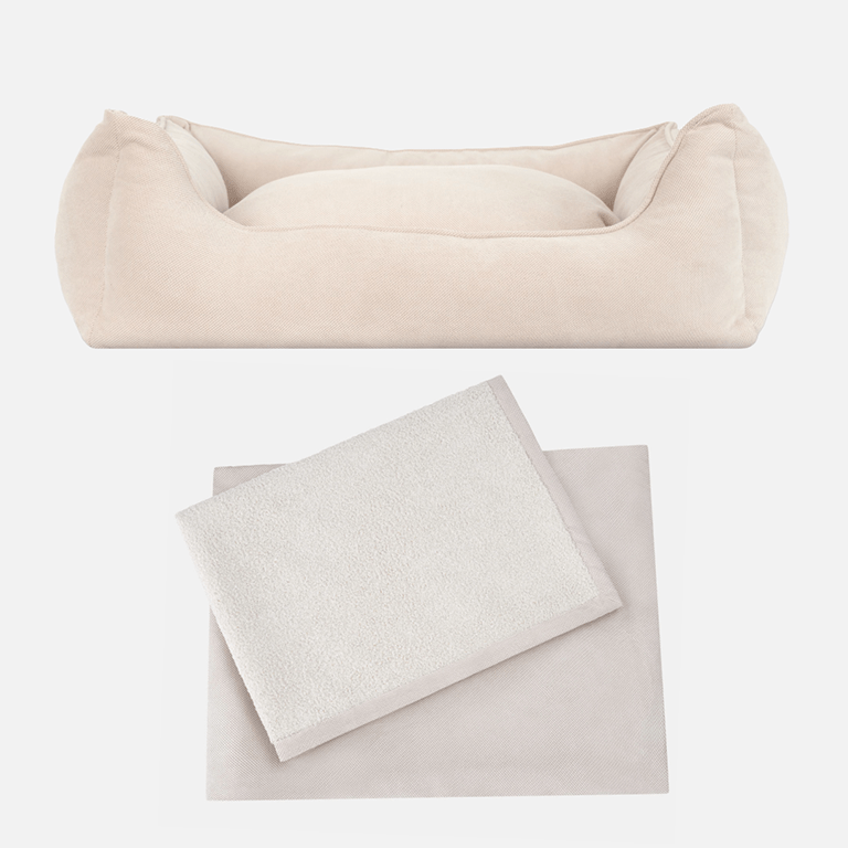 William Walker Orthopädisches Hundebett Sand Bundle