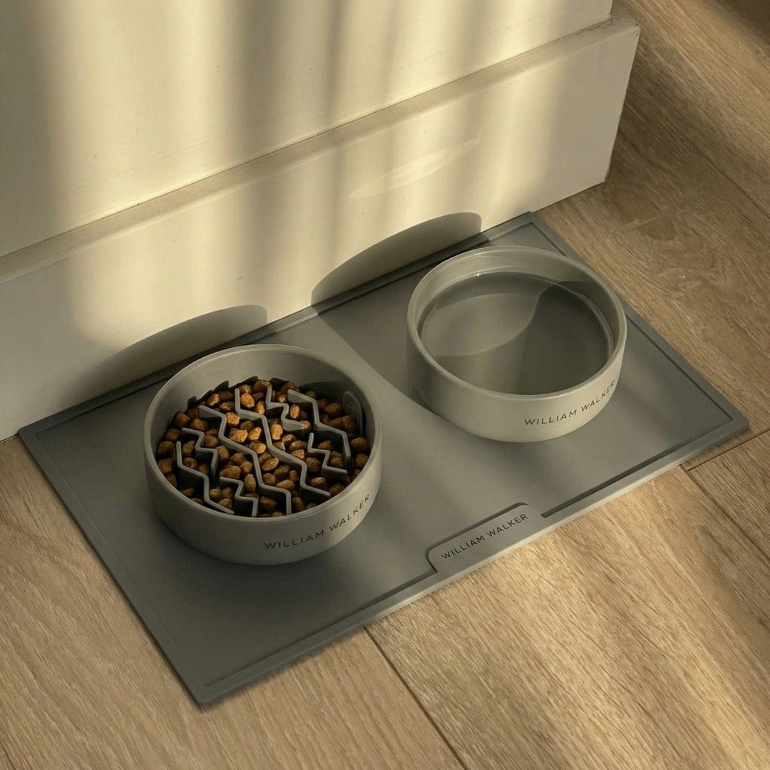William Walker Keramik-Hundenapf Sea Salt (grau)